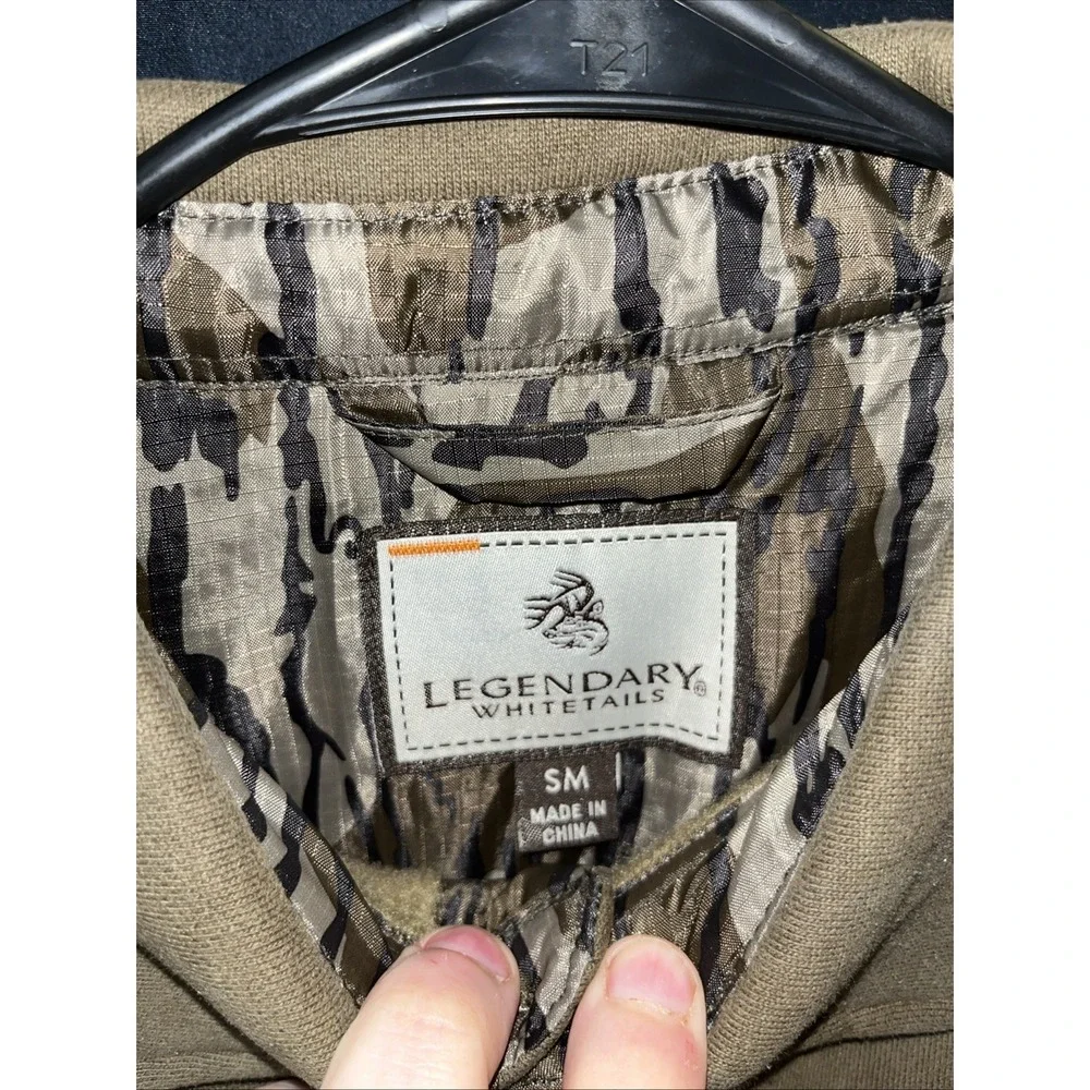 Legendary Whitetails Men's High Caliber Quilted Shirt Jacket Sz S Military Green
